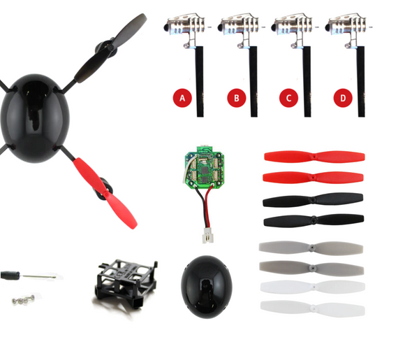 Micro Drone 2.0+ Crash Recovery Parts Kit